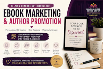 promote your ebook with a personalized author marketing strategy
