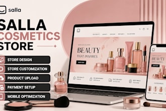 design salla perfume and cosmetics store website salla perfume store