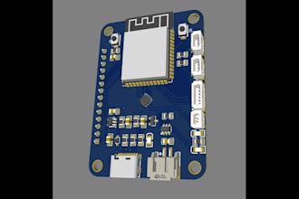 design esp32 wifi bluetooth iot pcb schematic pcb layout gerber bom kicad altium