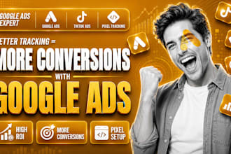 run google ads or tiktok ads and setup pixel