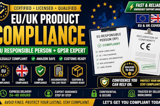 be your eu responsible person for gpsr and amazon eu compliance