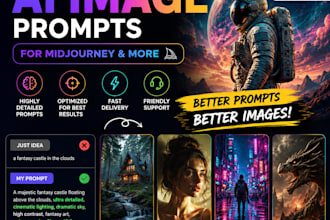 create custom ai prompts for midjourney chatgpt and claude