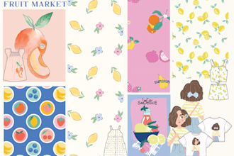 provide print and design solution for girlswear and infant wear