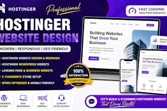 design hostinger webste, redesign hostinger webiste, hostinger wordpress website