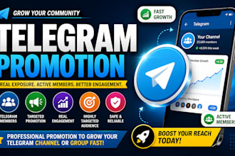 promote your telegram channel or group to targeted