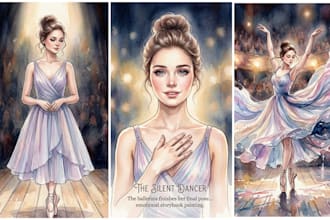 paint watercolor illustration and watercolor art bible themed christian stories