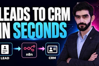 build an n8n lead automation and CRM sync workflow