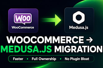 migrate your woocommerce store to medusajs headless ecommerce