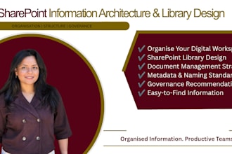 design your sharepoint library structure and document management system