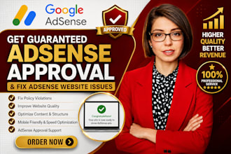 prepare your website for google adsense approval by fixing all approval rejetion