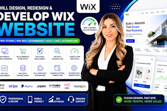 wix website redesign wix website development wix ecommerce wix studio wix seo