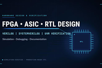 design fpga and asic rtl using verilog and systemverilog