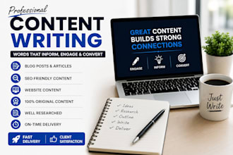 write engaging SEO blog posts and articles for your website