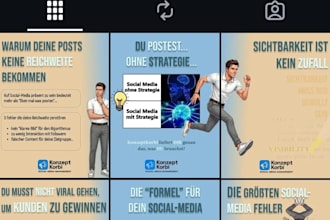 create great infographics, carousels and quote posts
