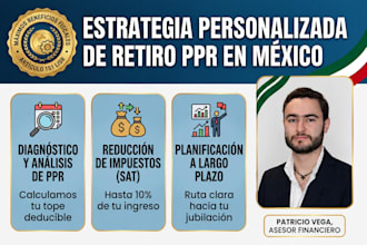 build a personalized mexican ppr retirement and tax optimization strategy