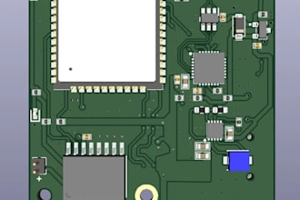 design esp32 iot pcb, wifi bluetooth lora schematic and hardware
