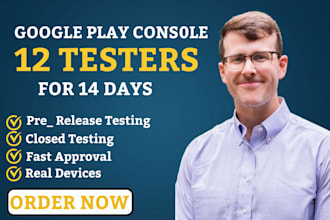 test your google play app with real tester for closed testing
