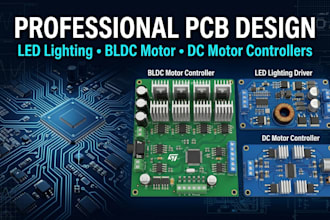 design reliable pcb for led lighting, bldc, and dc motor controllers
