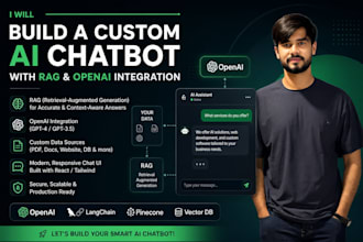 build a custom ai chatbot with rag and openai integration