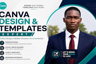 design professional canva templates