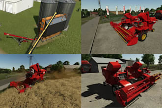 build custom farming simulator fs19 fs22 fs25 maps mods with field building road