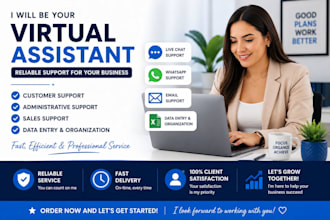 serei sua assistente virtual profissional para suporte