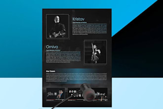 dj epk design arites epk