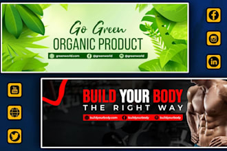 design facebook cover, and any social media cover