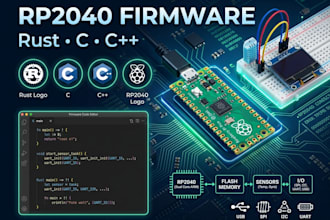 program rp2040 embedded systems in rust, c, and c