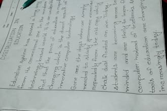 write anything with my beautiful handwriting