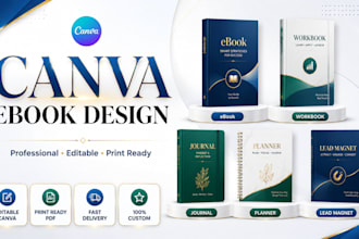canva ebook design canva workbook ebook layout lead magnet canva PDF