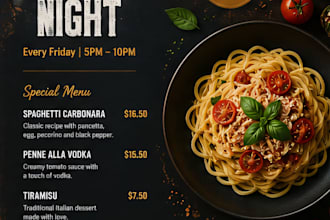 do a professional flyer designs