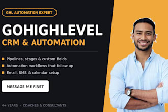 gohighlevel CRM, sales pipeline, gohighlevel automation workflow