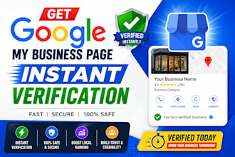 create verified google maps business page for gmb local SEO
