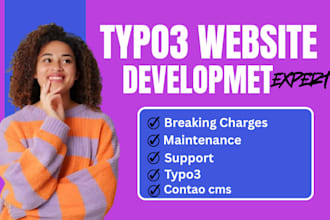 do typo3 update 4 to 13 fix contao cms bugs and issues fast and professionally