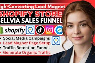 boost shopify sales, sellvia marketing, shopify sales funnel, sellvia promotion