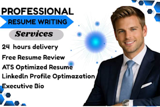 write a federal resume, professional resume, and ats resume