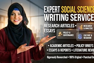 write articles on social and political science