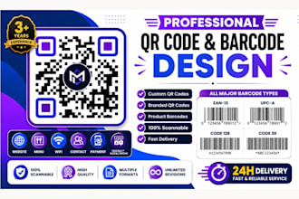 create custom qr codes and barcode designs for your business
