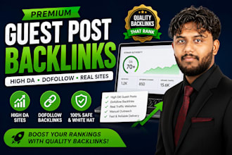 publish guest posts on high quality websites