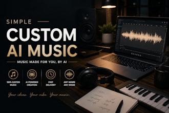 create simple custom ai music for anyone
