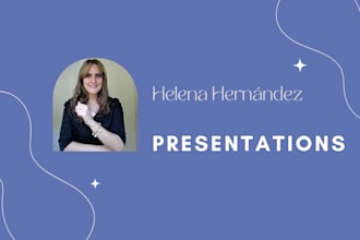 design a highly visual storytelling presentation