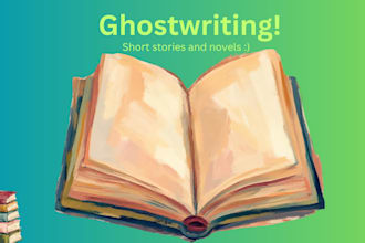 ghostwrite your novel or novella