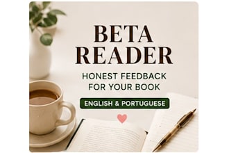 beta read your book and provide honest, detailed feedback