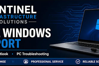 provide remote windows PC troubleshooting and IT support