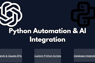 build custom python scripts and ai integrations