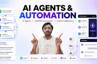 build ai voice agent, chatbot and automation system