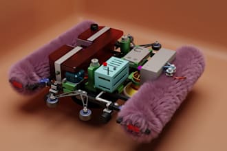 create premium industrial product and machinery visualizations