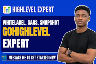 ghl snaphot saas gohighlevel dashboard customization ghl white label ghl expert