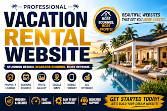 vacation rental website, airbnb website, holiday rental website, property rental